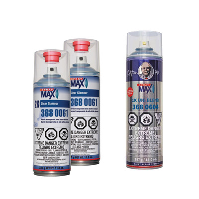Spraymax SPM-3680061 Excellent abrasion and scratching resistant  Very smooth flow  No color deviation; Maximum UV resistance  Outstanding polishing