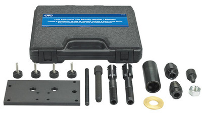 OTC Tools & Equipment OTC-4847A This kit contains the tools to remove and install inner cam bearings without damage to the crankcase  The bearing puller is designed to trap the needle bearings and keep them from falling into the crankcase  The