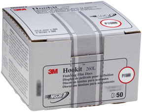 3M Company MMM-968 HOOKIT  FINISHING FILM D ISC 00968 6 P1200 100 DI