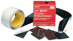 3M Company MMM-6147 ELECTRICAL MOISTURE SEALANT ROLL 2 1/2 X 10
