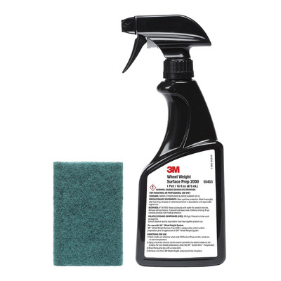 3M Company MMM-55453 WHEEL WEIGHT SURFACE PRE PREP 2000 16 OZ.