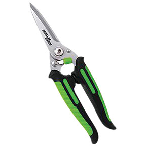 Mueller Kueps MKP-905080 Mueller heavy duty scissors and ideal for leather, cloth, plastic, rubber, cardboard, gasket material, rope, wire and other materials.   Blades with micro teeth; with cable cutter.