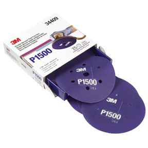 3M Company MMM-34409 FLEXIBLE ABRASIVE HOOKIT   DUST FREE 6 DISC P1500