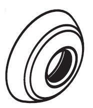 CSI 132320AZ Moen Handle Cap Kit - Antique Bronze