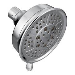 CSI 3638EP Chrome four-function 4-3/8" diameter spray head eco-performance showerhead showerhead Chrome