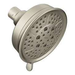 CSI 3638EPBN Brushed nickel four-function 4-3/8" diameter spray head eco-performance showerhead showerhead Brushed Nickel