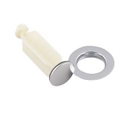 Moen 10709 Plug&Cap Plstc Wa Chr Buff