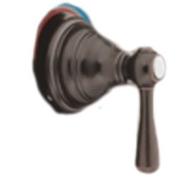 CSI 114346ORB Kingsley Posi-Temp Lever Handle Hub Finish: Oil Rubbed Bronze