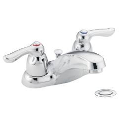 64925 Chrome two-handle bathroom faucet Chrome