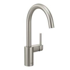 CSI 7365SRS Moen Moen Align one-handle high arc kitchen faucet, Spot Resist Stainless by Moen