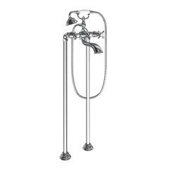 CSI S22105 Moen BN-TS50200 Weymouth Two-Handle Tub Filler Includes Hand Shower with Valve, Brushed Nickel