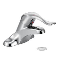 8420 Chrome one-handle lavatory faucet Chrome