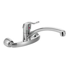 8714 Chrome one-handle kitchen faucet Chrome