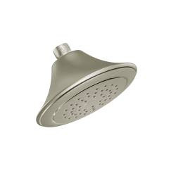 CSI S6335EPBN Brushed nickel one-function 6-1/2" diameter spray head eco-performance showerhead showerhead Brushed Nickel