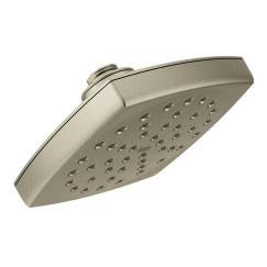 CSI S6365EPBN Moen S6365BN Voss 6" Eco-Performance Single-Function Rainshower Showerhead with Immersion Technology at 2.0 GPM Flow Rate, Brushed Nickel