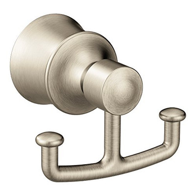Moen Dartmoor Brushed nickel double robe hook Moen YB2103BN