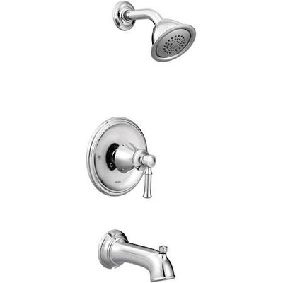 CSI T62183 TRIM DARTMOOR POSI TUB/SHOWER BULK CHR / Chrome Posi-Temp(R) tub/shower