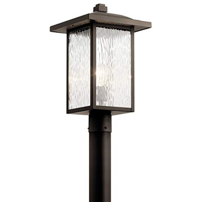 Kichler Capanna 18.25in. 1 Light Post Light 49927OZ