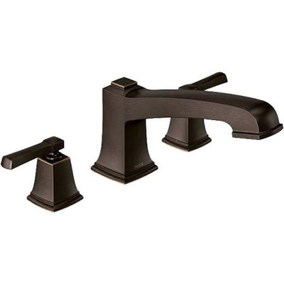 CSI T623BRB BOARDWALK 3H ROMAN TUB BRB / Mediterranean bronze two-handle roman tub faucet