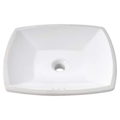 American Standard Edgemere Edgemere Under Counter Rect - Wht White American Standard 0545000020