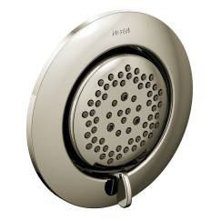 CSI TS1422NL Polished nickel two-function 3-1/4" diameter spray head standard showerhead Polished Nickel
