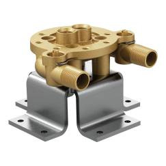 CSI TS50110 Moen Arris Double Riser Floor Mount Tub Filler concrete Mounting System