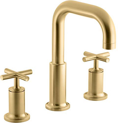 Kohler K-T14428-3-2MB Kohler Purist Deck-Mount Bath Faucet Trim