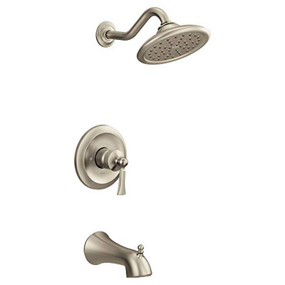 Moen UT35503EPBN Moen Wynford Brushed nickel M-CORE 4 port tub/shower