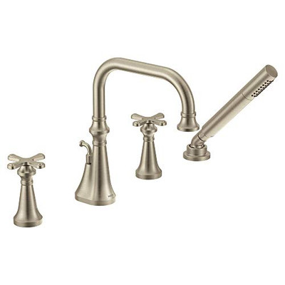 Moen TS44506BN Moen Brushed nickel two-handle roman tub faucet