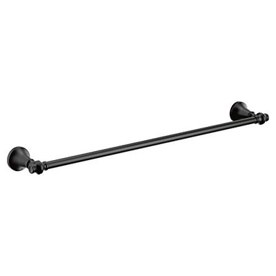 Moen MYB0524BL *CVR* MATTE BLACK TOWEL BAR