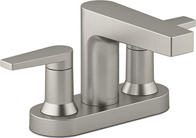 Kohler K-74021-4-BN Kohler Taut Sc Lav Faucet, W/Escutcheon