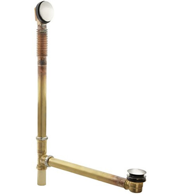 Kohler K-7265-BN Kohler Clearflo Brass Toe Tap Bath Drain