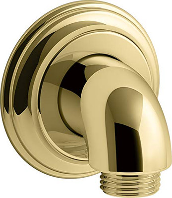 Kohler K-22173-PB Kohler Bancroft Supply Elbow With Check Valve