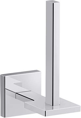 Kohler K-23289-CP Kohler Square Vertical Toilet Tissue Holder