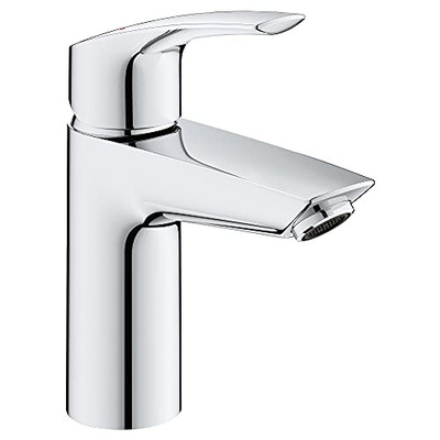 Grohe G32643003 SINGLE HOLE SINGLE-HANDLE S-SIZE BATHROOM FAUCET 1.2 GPM LESS DRAIN