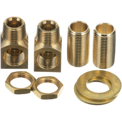 T&S Brass TB0230K Lincoln Products B-0230-K 1/2 in. Install Kit with Nipples, Locknuts and Washers