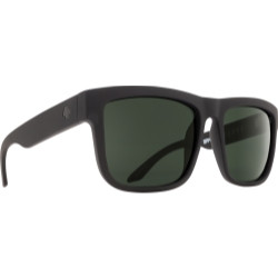 Discord Sunglasses, Soft Matte Black Fra Spy Optic Discord Sunglasses, Soft Matte Black Frame w/ HD Plus Gray Green Lens