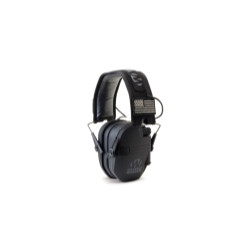 Walker's Game Ear GSMGWP-RSEMPAT Walkers Game Ear Walker's Razor Slim Electronic Muff Patriot Series- black