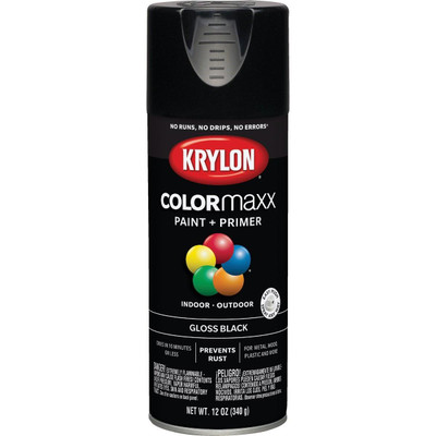 Gloss Black; 12 oz. Aerosol
