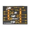 GearWrench 5 Piece Cushion Grip Pitbull Pliers Set in Foam Storage Tray