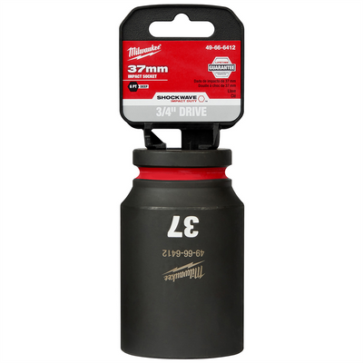 SHOCKWAVE Impact Dutyâ„¢ 3/4Drive 37MM Deep 6 Point Socket