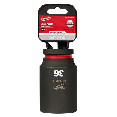 SHOCKWAVE Impact Dutyâ„¢ 3/4Drive 36MM Deep 6 Point Socket