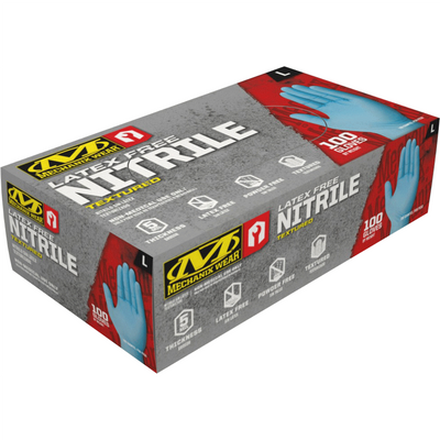 Blue Nitrile 5mil LG, 100PK
