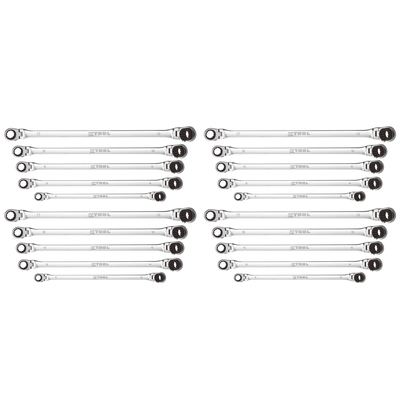 4 Sets of 5 Pc. Metric Double Box Univ Spline 90 Tooth