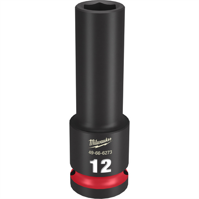 SHOCKWAVE Impact Dutyâ„¢ 1/2Drive 12MM Deep 6 Point Socket