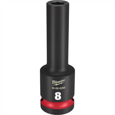 SHOCKWAVE Impact Dutyâ„¢ 1/2Drive 8MM Deep 6 Point Socket