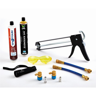 UVIEW Spotgun Universal Oil/Dye (8 oz.) Kit includes UV Lite