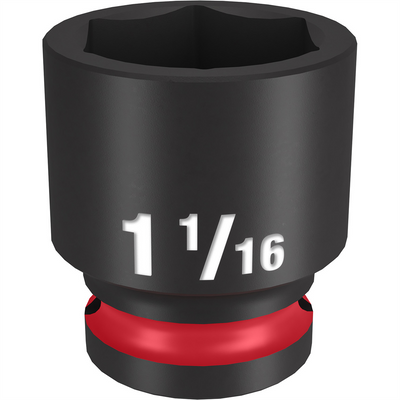 SHOCKWAVE Impact Dutyâ„¢ 1/2Drive 1-1/16 Standard 6 Point Socket