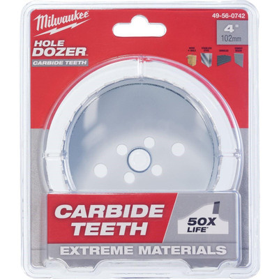 4 HOLE DOZER with Carbide Teeth Hole Saw