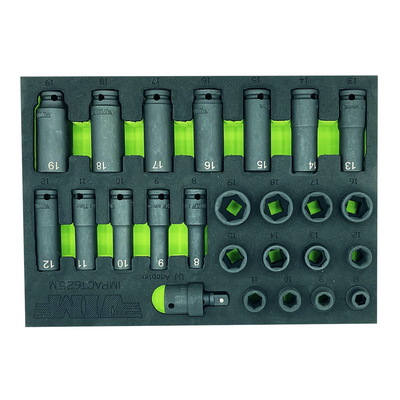 VIM 25 PC. 3/8" DR. METRIC  IMPACT SOCKET SET